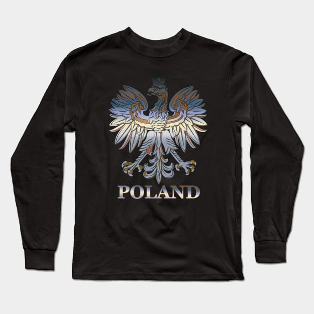 Poland Eagle Long Sleeve T-Shirt by Historia